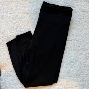 H& M Black High-Waist Leggings size XL